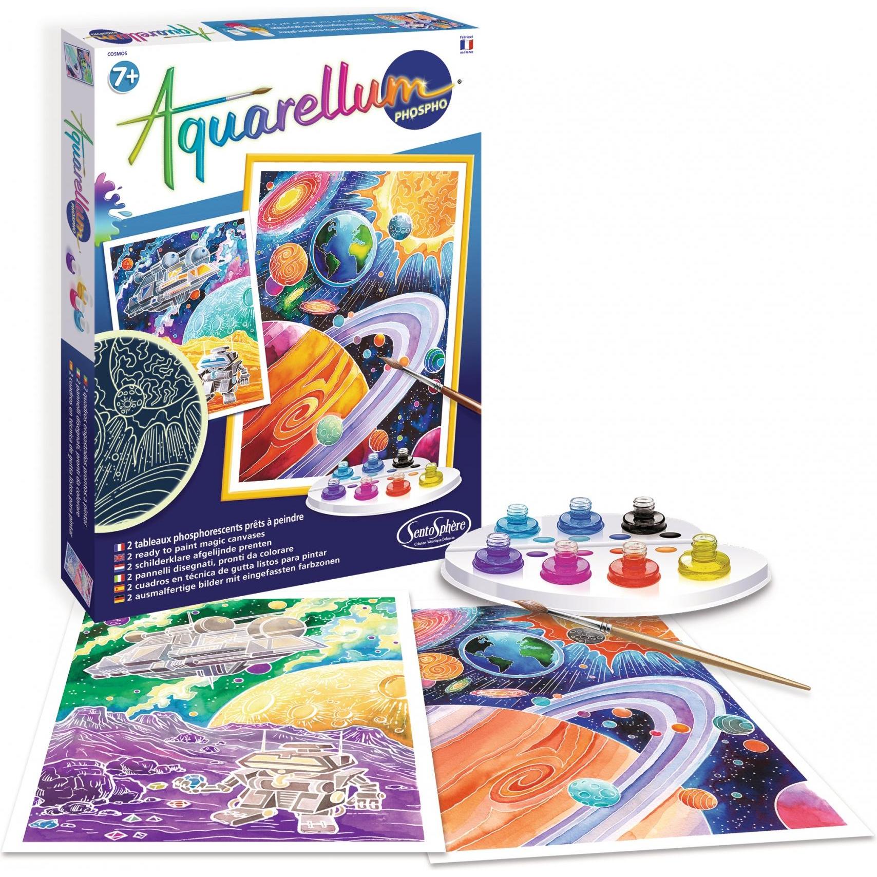 Sentosphere Acquerello: Un'Avventura Artistica nello Spazio