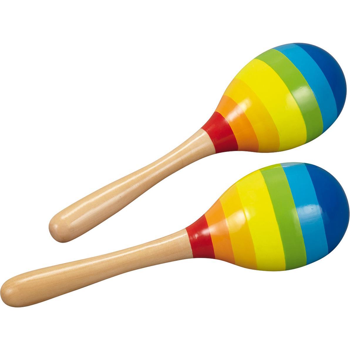 Goki Maracas (Multilingue): Rumbakugeln per Bambini