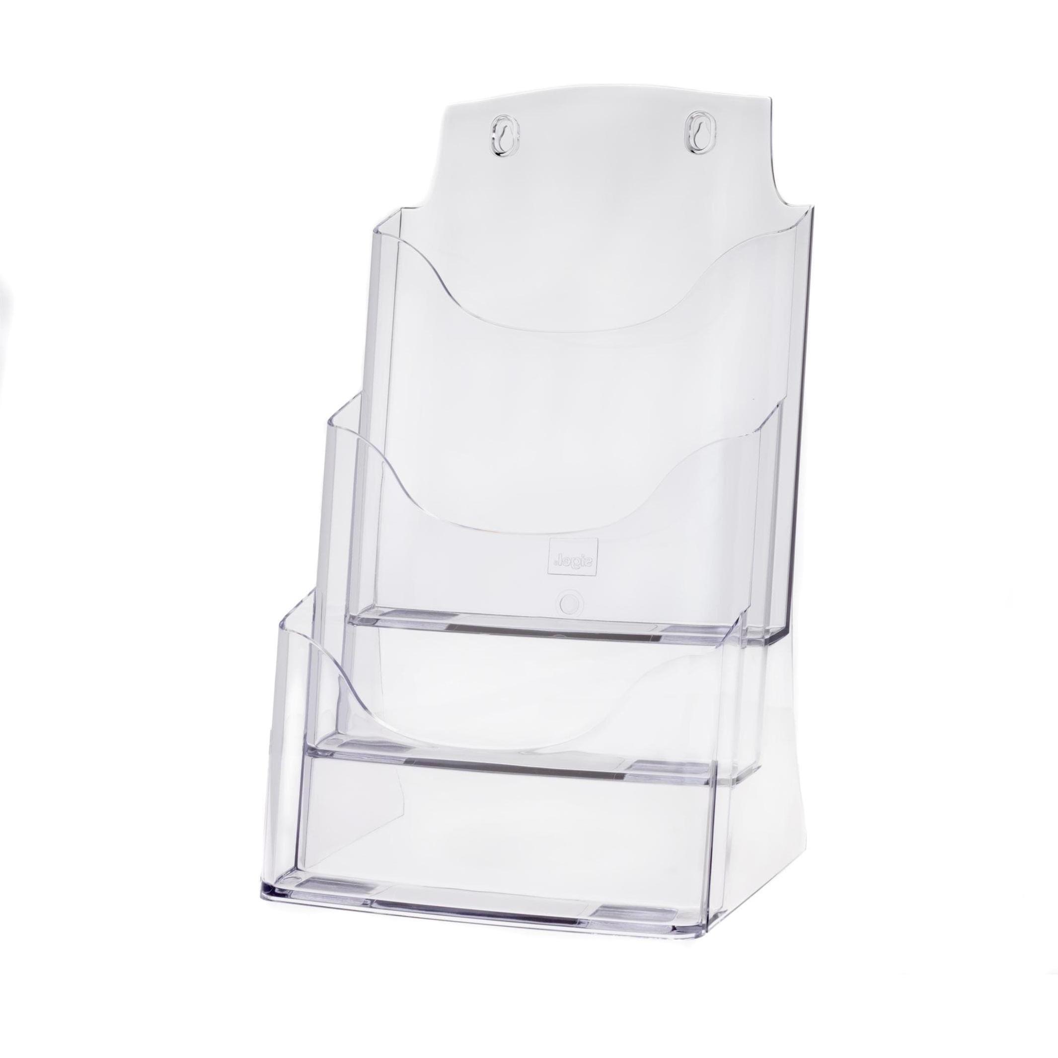 Sigel: Porta Depliant in Acrilico 3xA4 (A4)