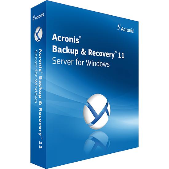 Acronis Backup per Windows Server 11.5 per Windows & Server