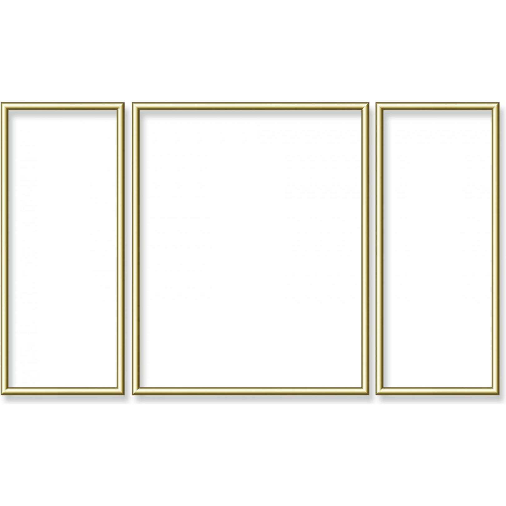 Schipper: Cornice MNZ Trittico Alluminio 50/80