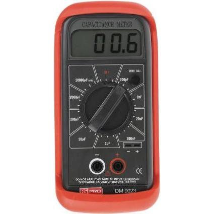 RS PRO Handheld capacitance meter with LCD, Misurazione
