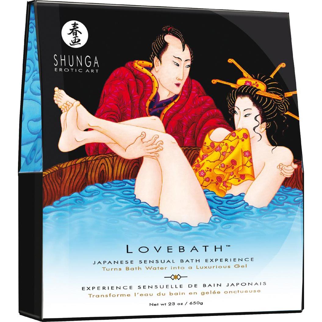 Shunga, Sali + Bolle da bagno, Lovebath (Oli da bagno)