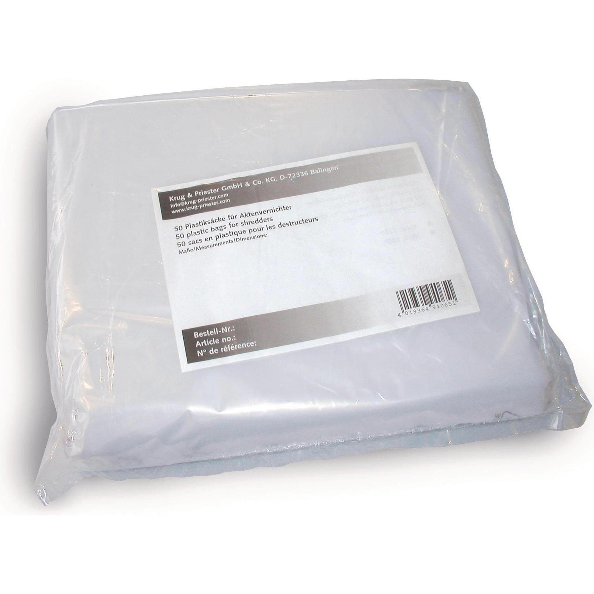 Ideal Trituratori di documenti Sacchetti di plastica 129403, Sacchetti