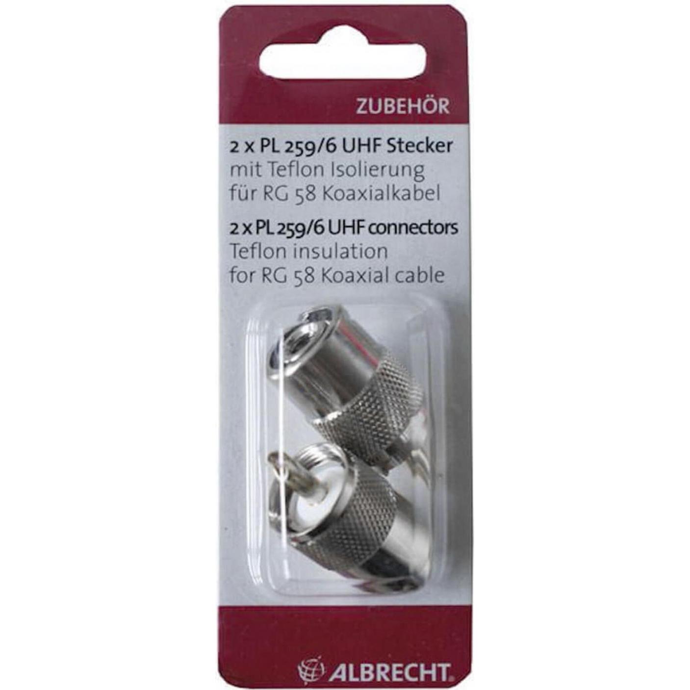 Albrecht Connettore antenne radio PL259, Accessori per walkie-talkie