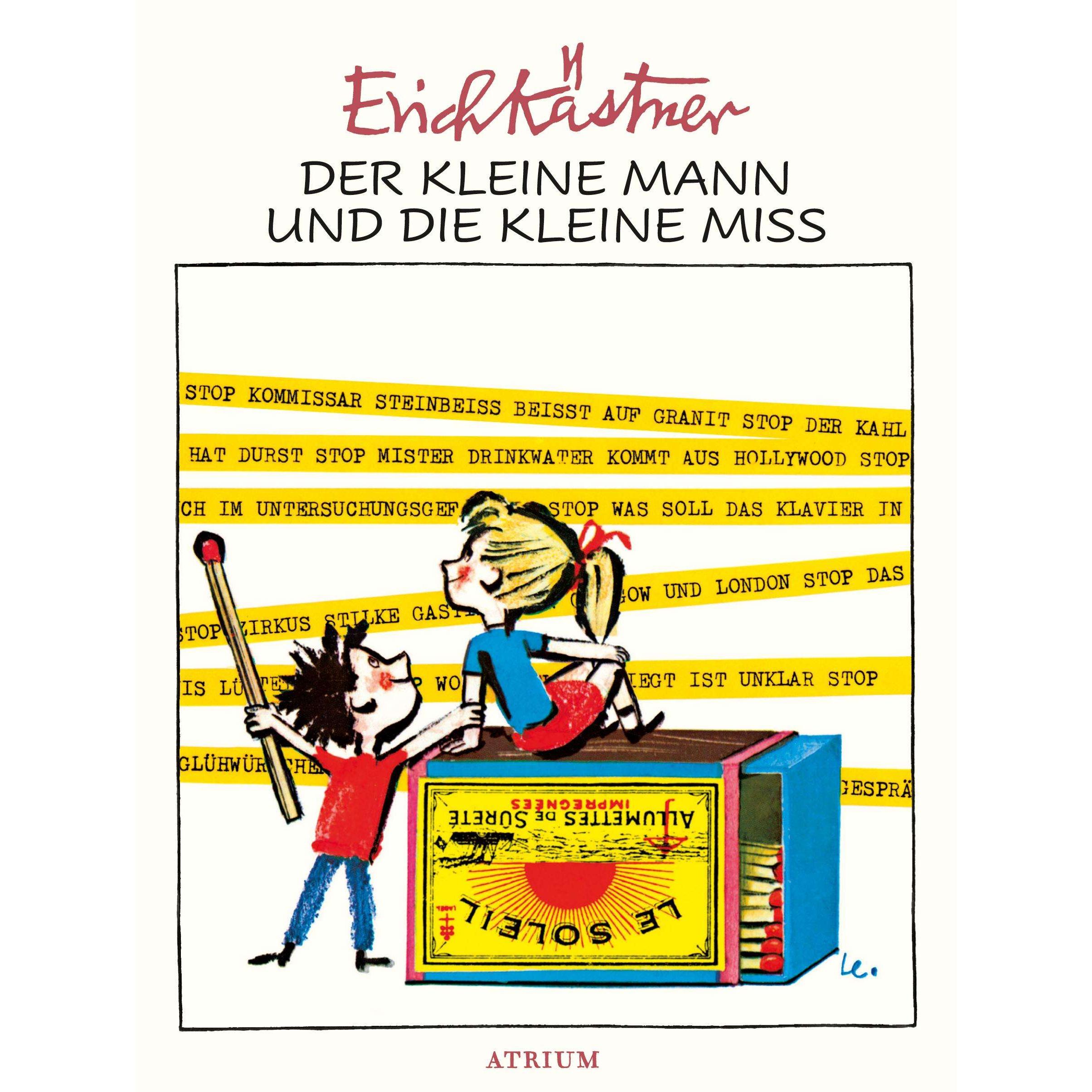 Der kleine Mann und die kleine Miss: Il Libro per Bambini di Erich Kästner