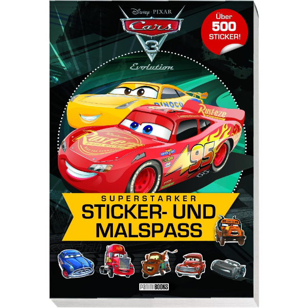Panini, Sticker, Disney Cars 3: Un'Esplosione di Divertimento con Stickers e Disegno