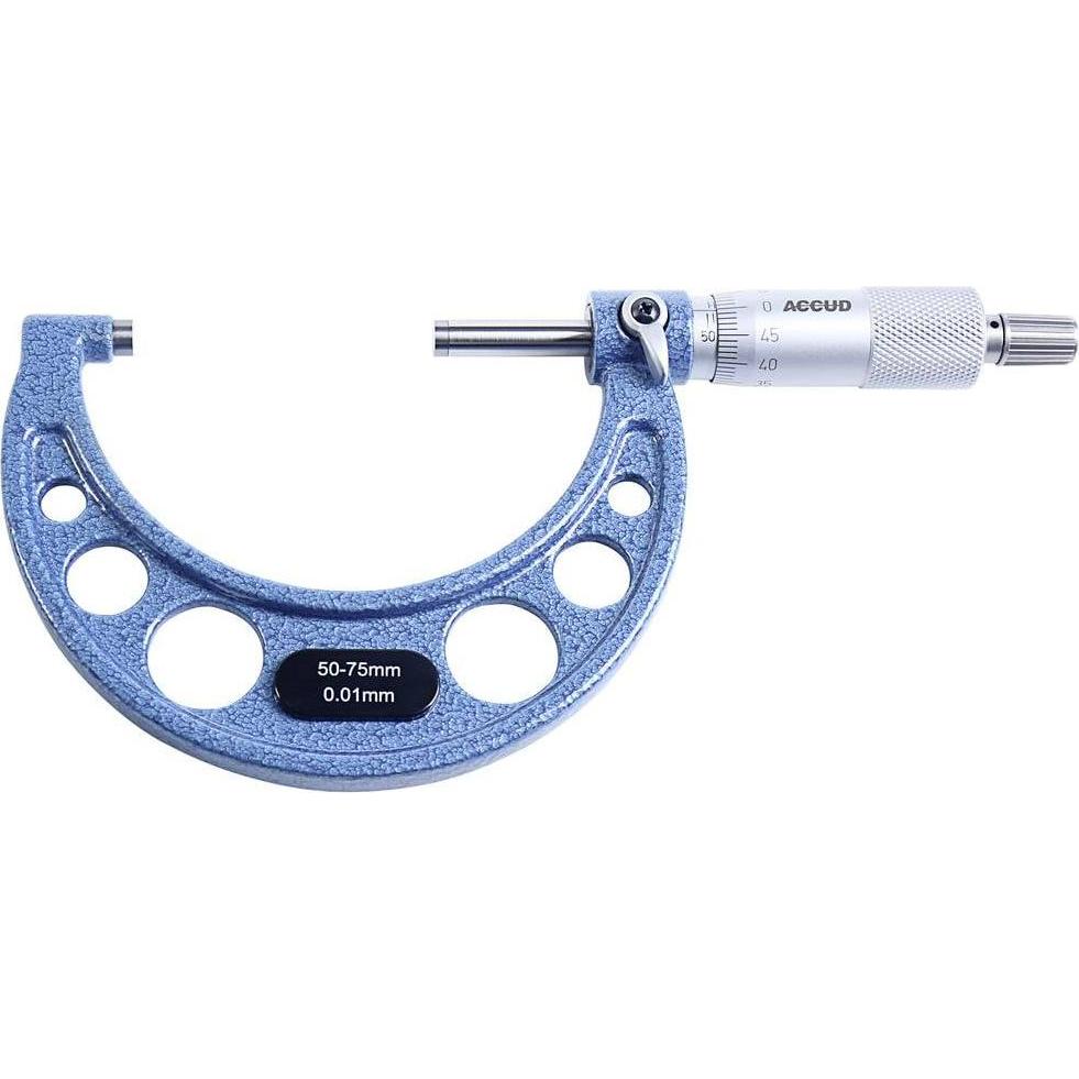 Basetech: Micrometro Esterno 50-75mm con Comparatore e Micrometro