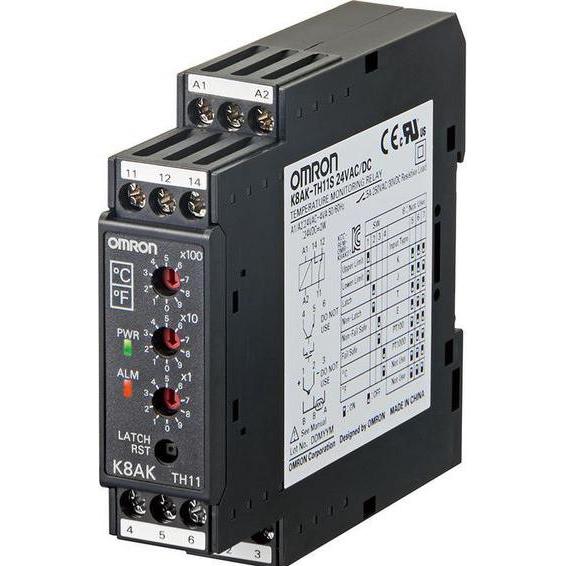 Omron Industrial Automation Relè di monitoraggio 22.5mm Uno SPDT, Relais