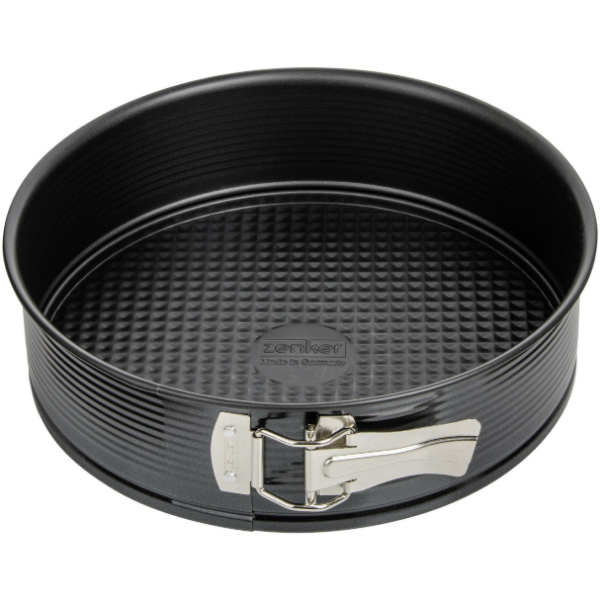 Zenker Black Metallic: Teglia con Stampi da Forno, Finitura Nero