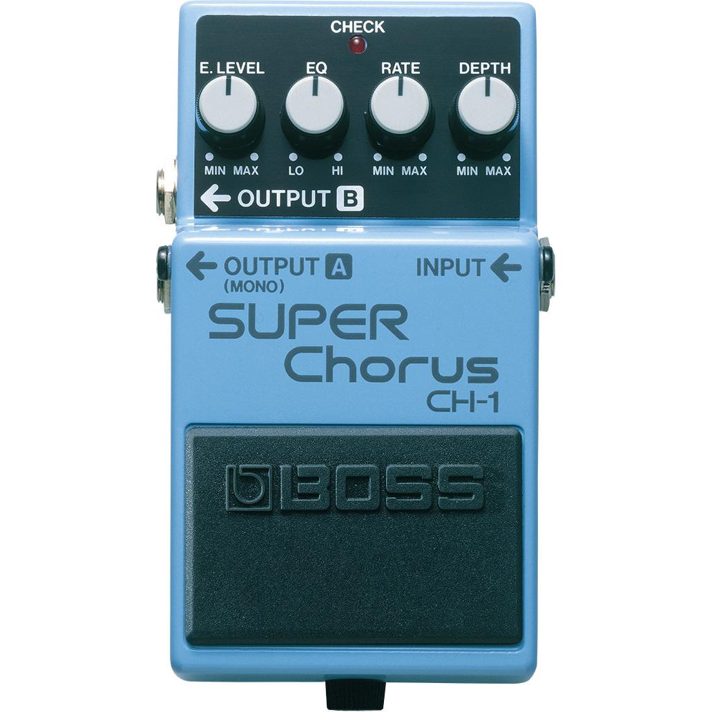 BOSS (Electronics) Chitarra Effetto Chorus CH-1 (Chitarra), Pedale effetto, Blu
