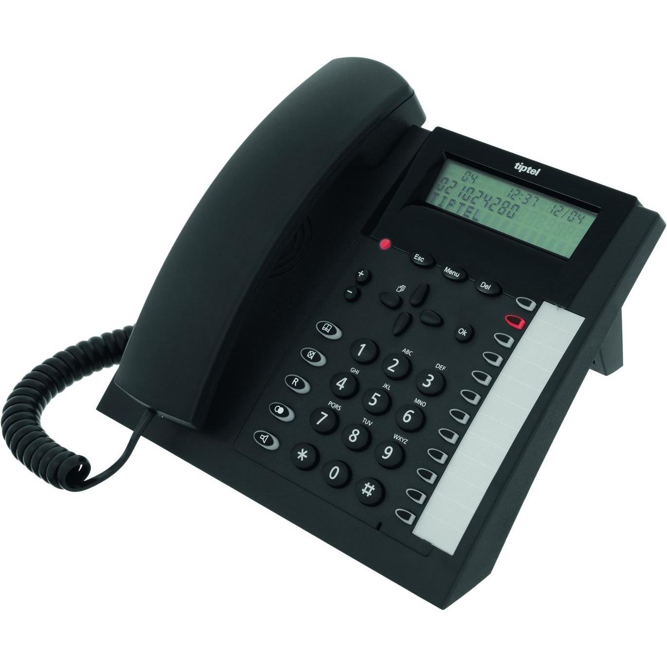 Tiptel 1020, Telefono, Nero