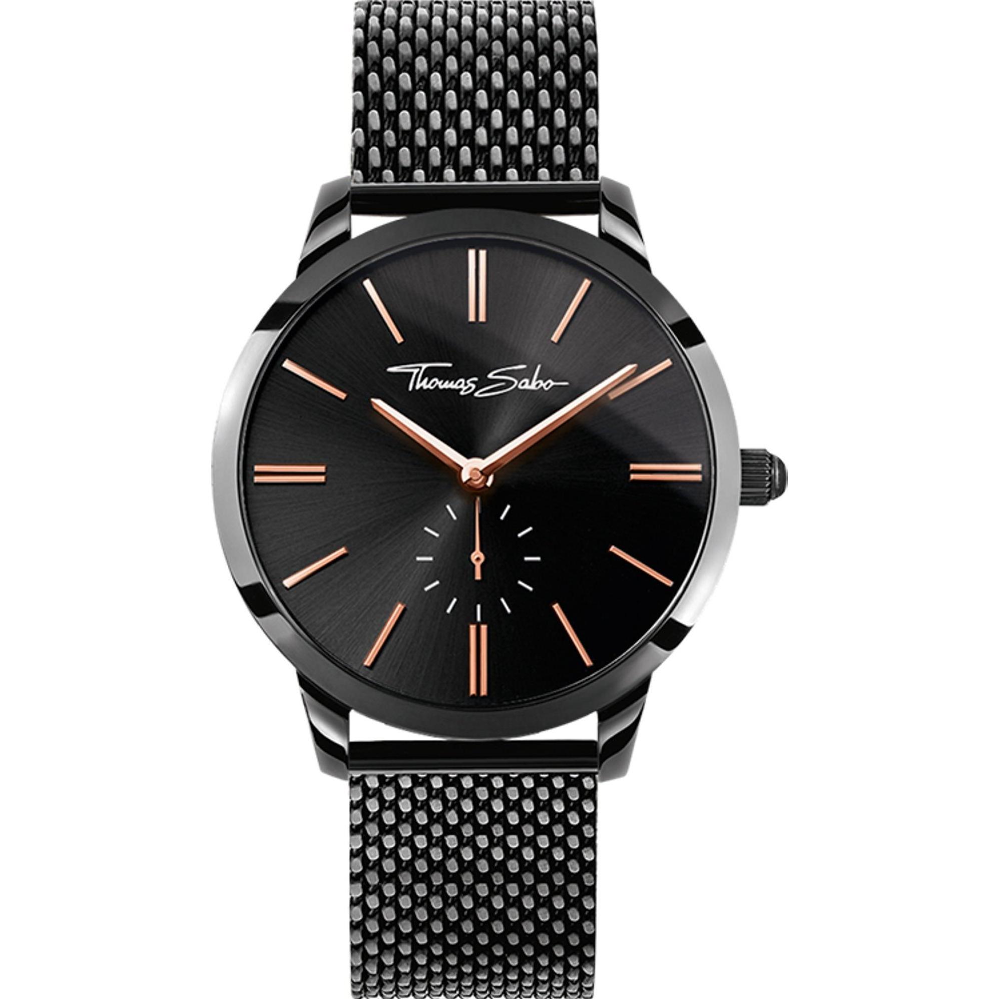 Thomas Sabo, Orologio da Polso Donna Glam Nero (33mm)