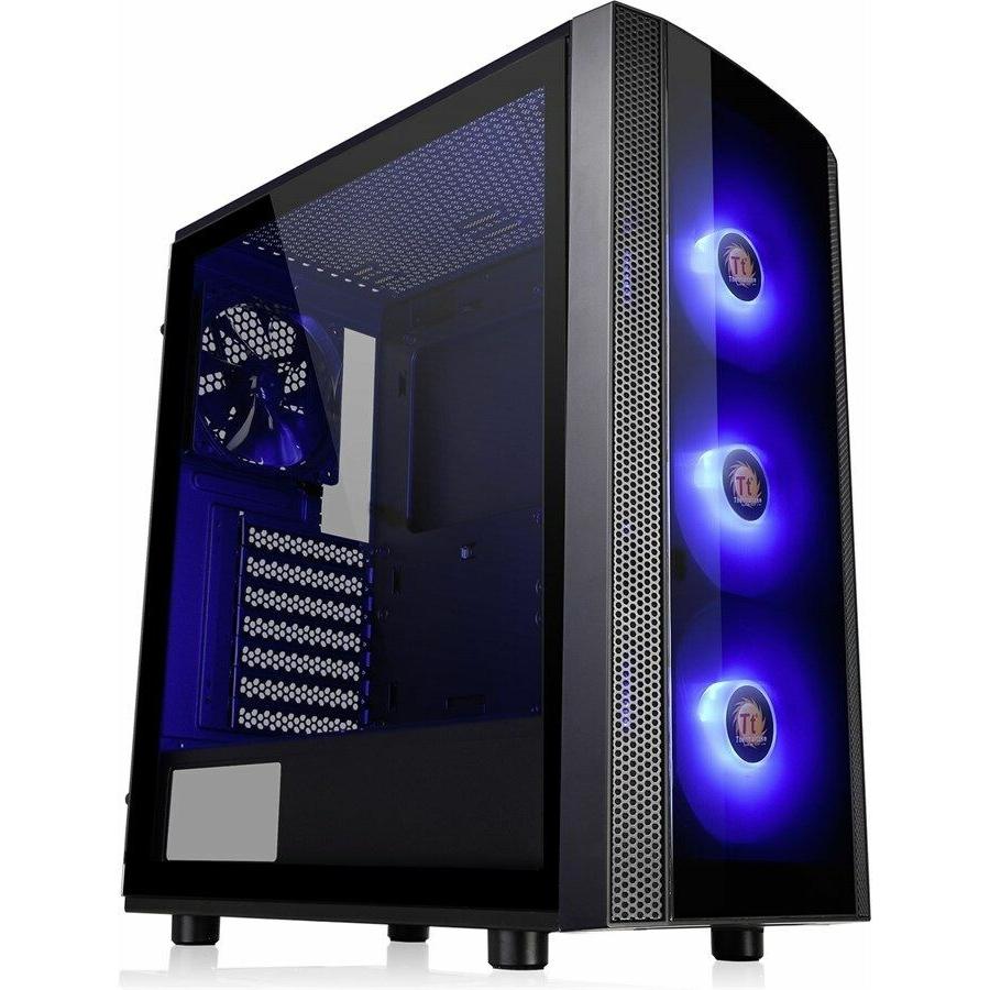 Thermaltake Versa J25 (ATX), Case PC, Nero
