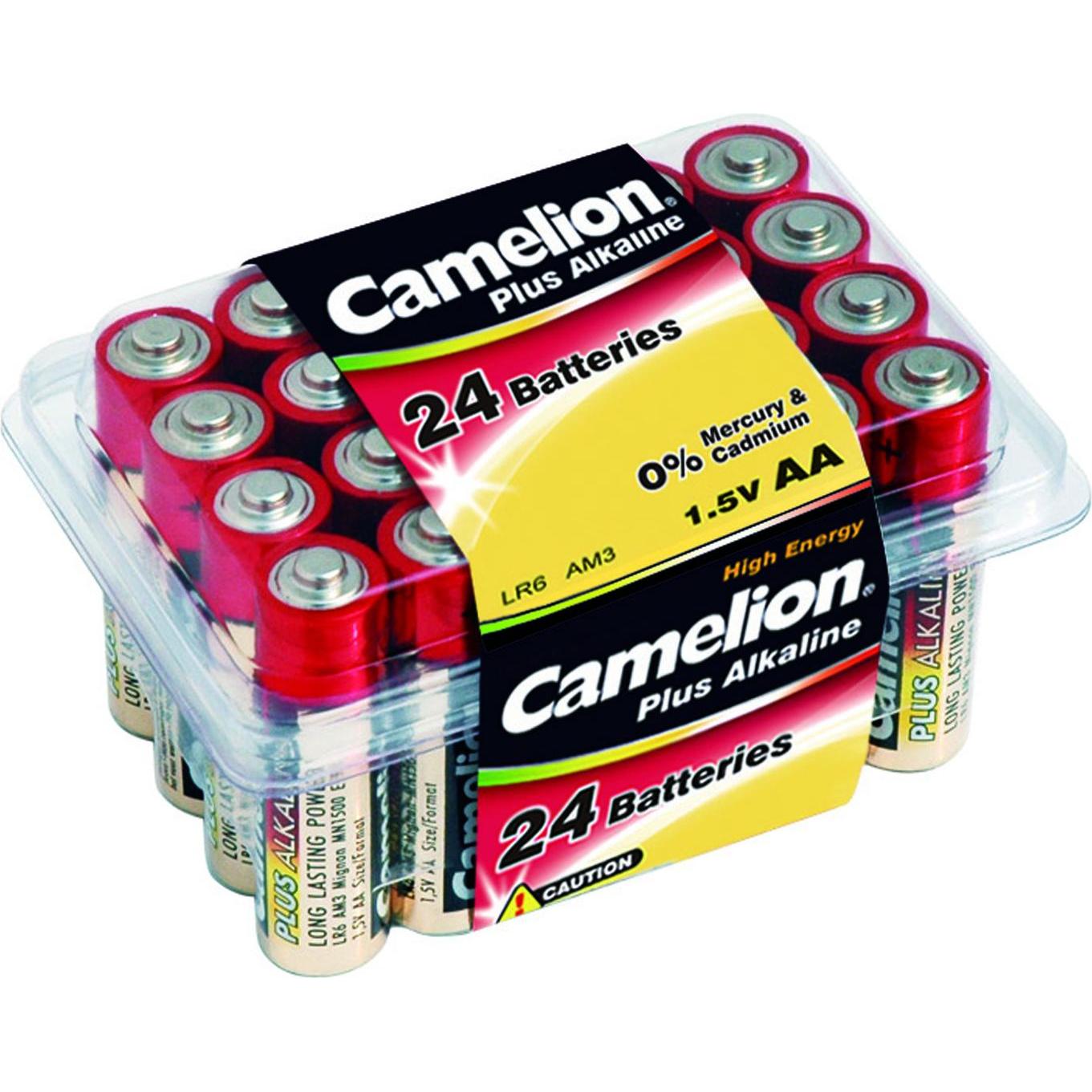 Camelion Batteria Mignon (AA) Alkali-Ma (24 pz., AA, 2800 mAh), Batterie + pile