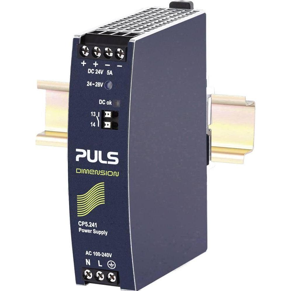 Alimentatore PULS DIN Rail: 24V 5A 120W per Guide DIN