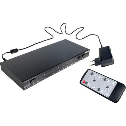 Inakustik Excellence HDMI 4 x 2 Cross Switch, Switch box