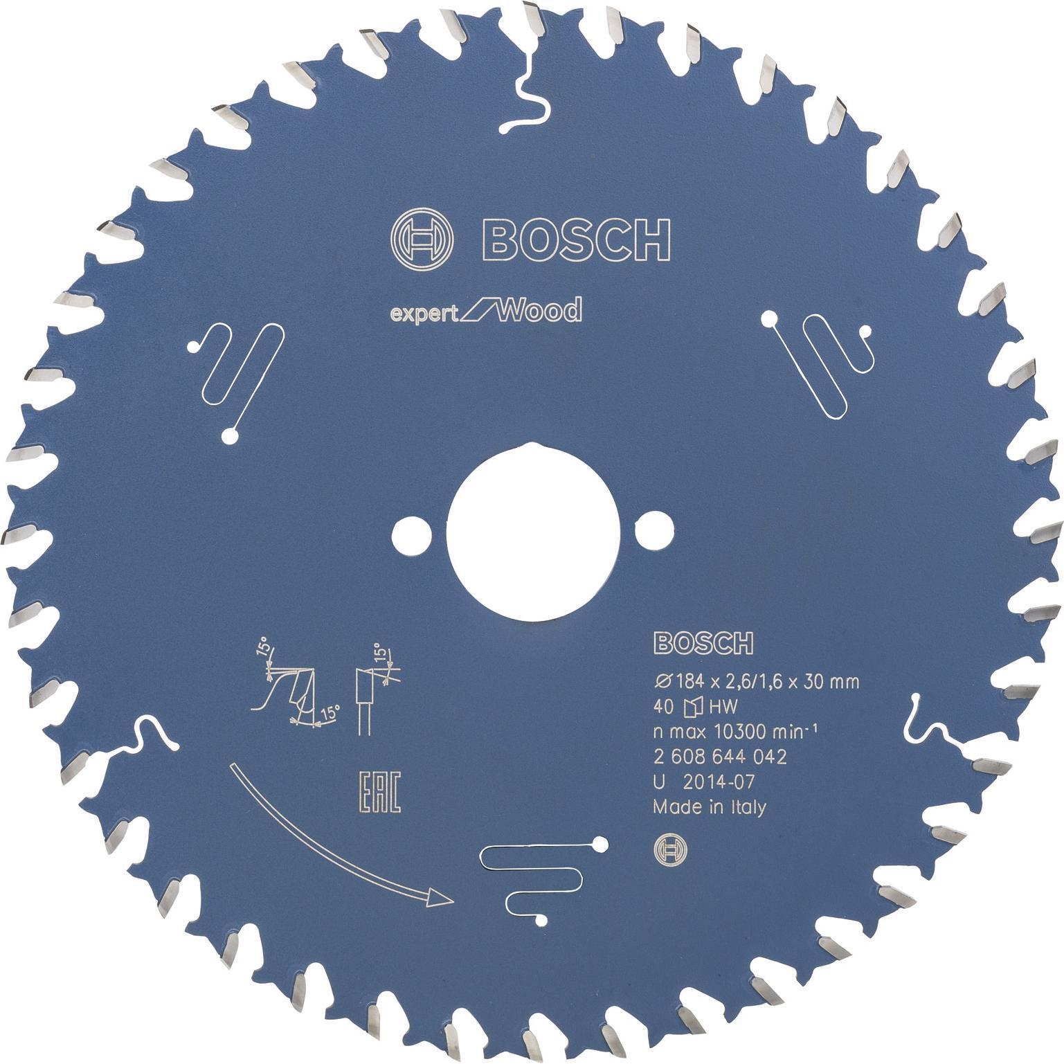 Bosch Professional Zubehör: Lama per Sega Circolare Expert for Wood