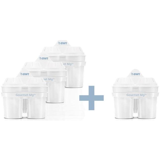 BWT Cartuccia Filtro Longlife Magnesium, Filtro Acqua, Bianco