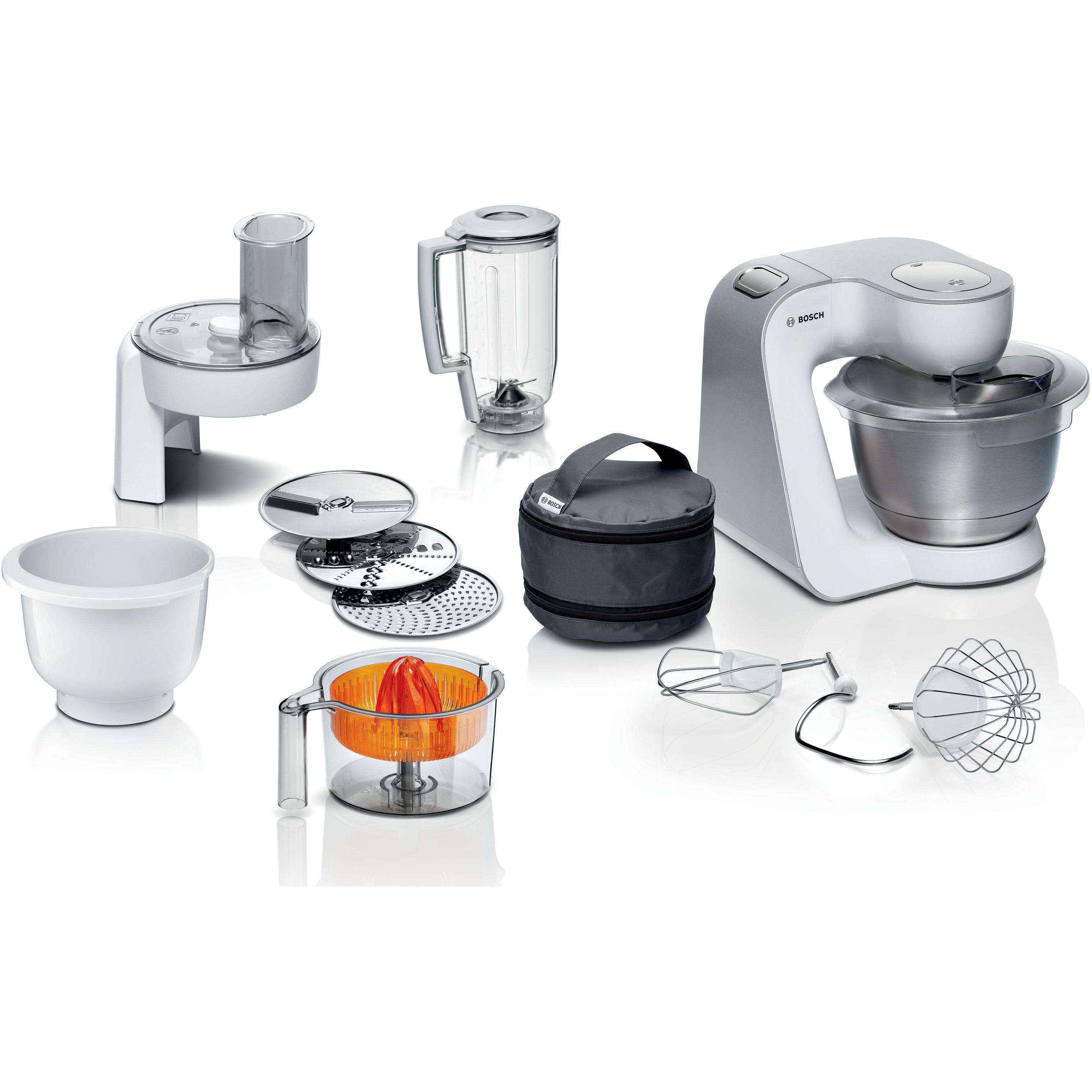 Bosch Hausgeräte Serie 4 MUM58243: Macchina da Cucina Argento & Bianco