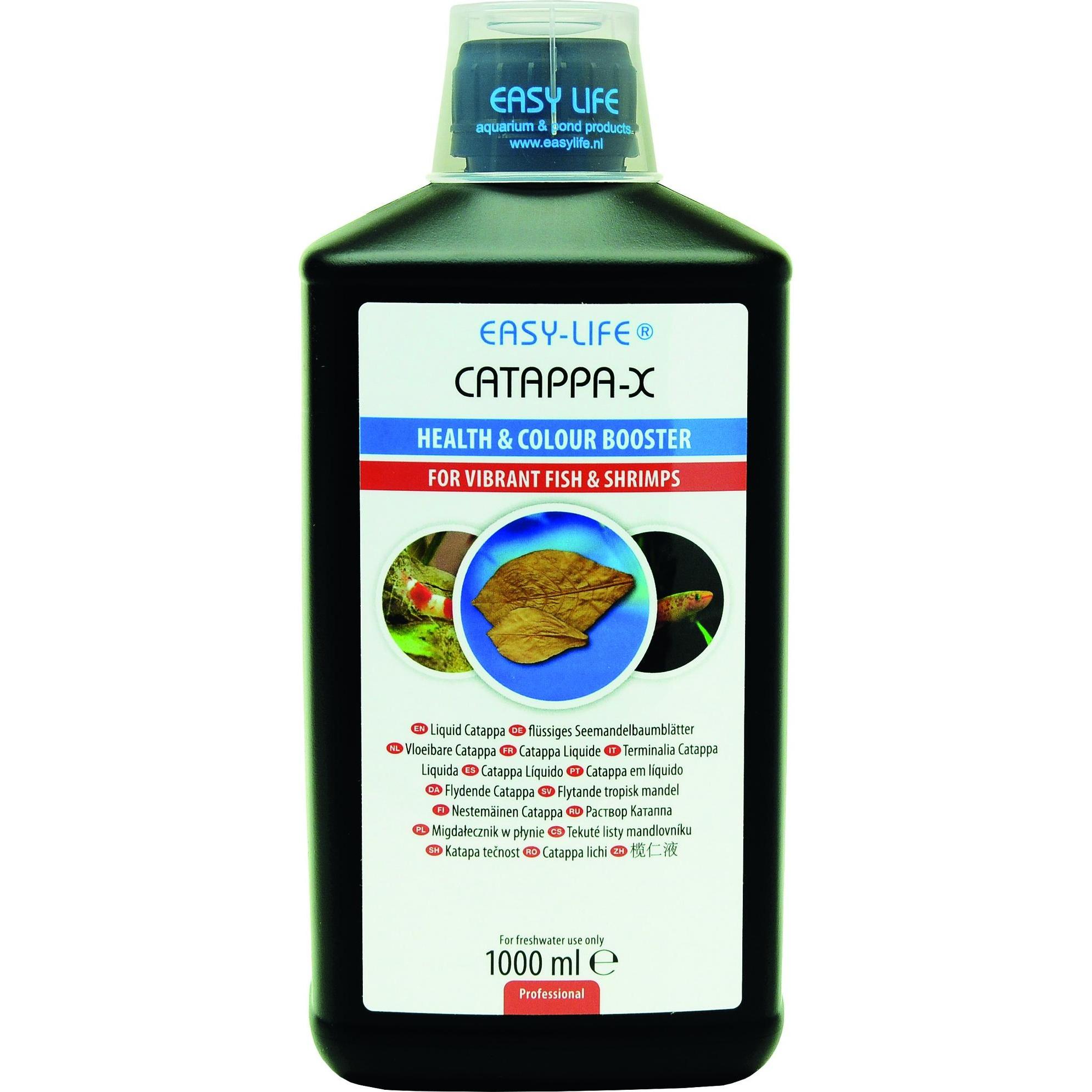 EasyLife Catappa-X: Foglie di Mandorlo Liquide (1 litro) - Cura Acqua Acquario