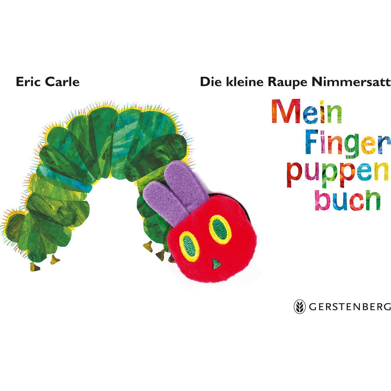 Gerstenberg, Libro Bebè, Die kleine Raupe Nimmersatt. Mein Fingerpuppenbuch (Tedesco)