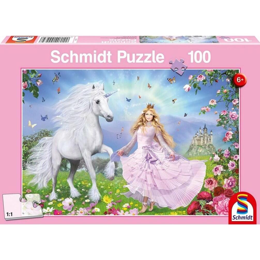 Schmidt Spiele: Principessa degli Unicorni (100 pezzi)