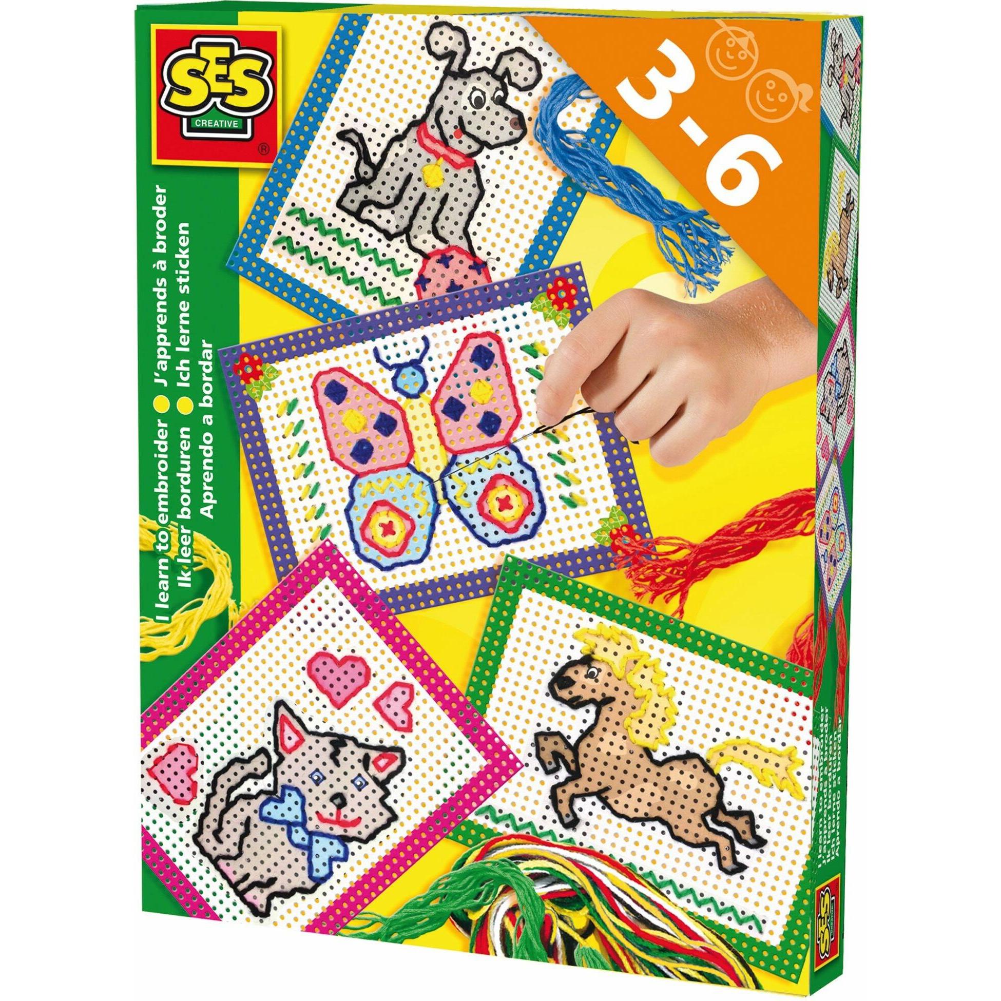 Ses Imparo il Ricamo: Modelli Animali per Bambini