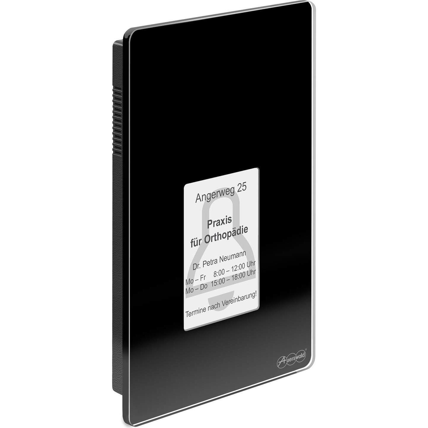 Auerswald TFS-Dialog 400: Interfono Portafono Nero con Vetro