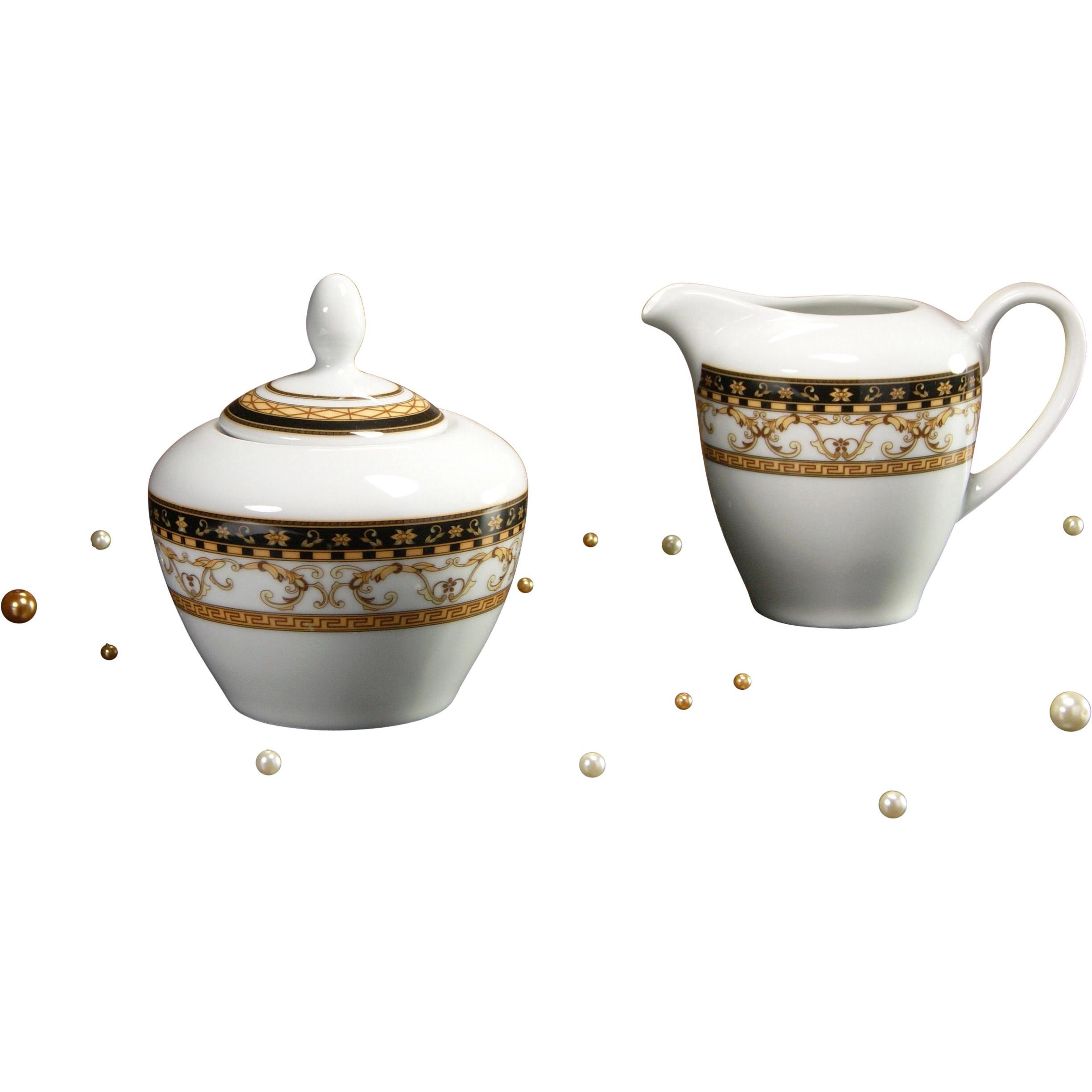 CreaTable Majestosa: Lattiera e Zuccheriera (Set da 2)