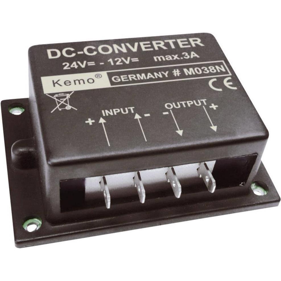 Kemo: Convertitore di Tensione da 12V a 24V - Resistente e Affidabile
