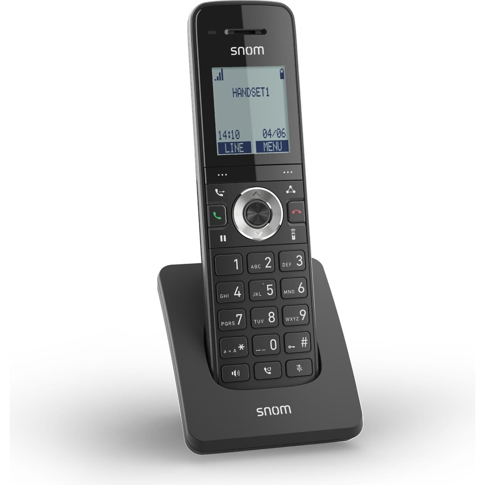 Snom Cornetta M15 SC, Telefono, Nero