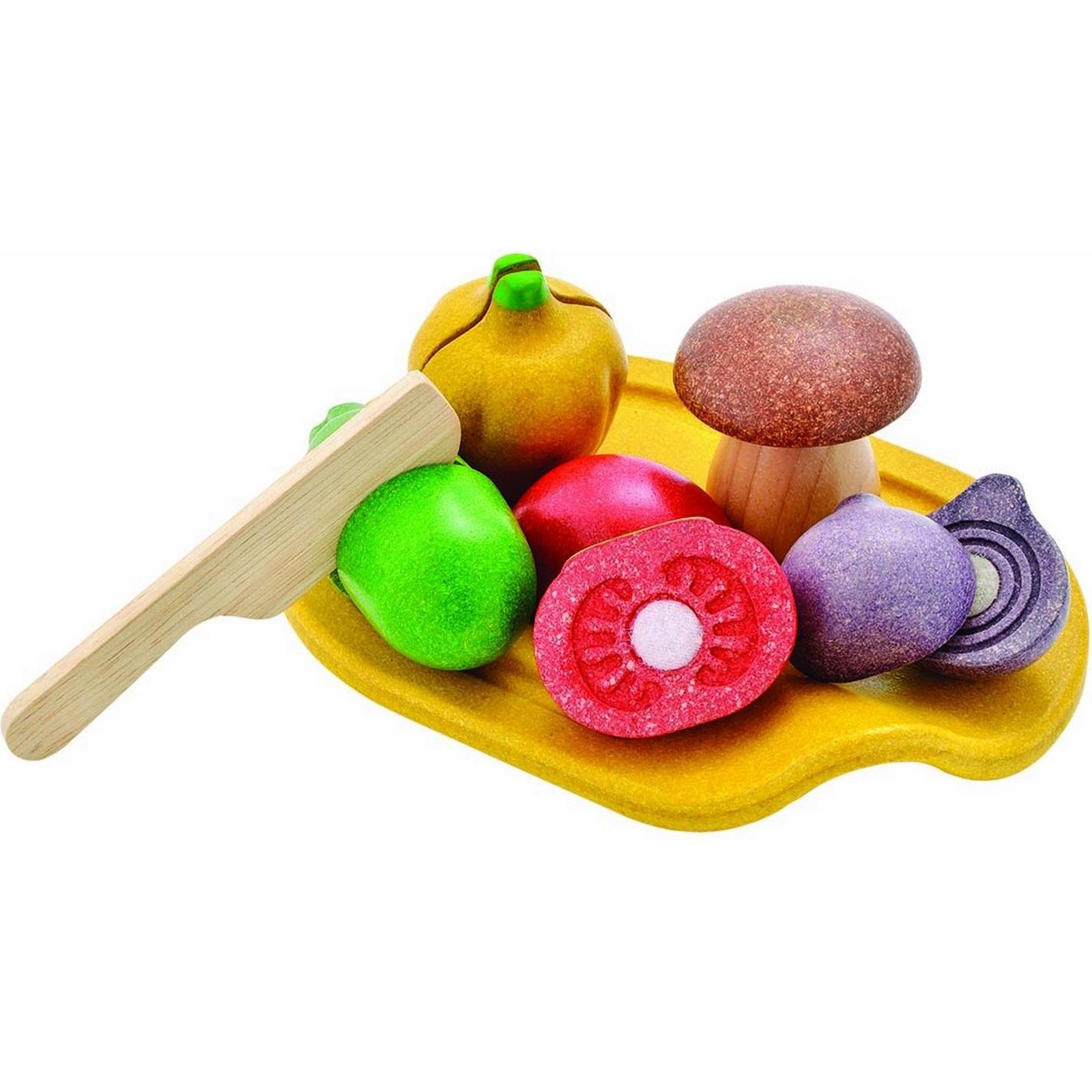 Plantoys: Set Accessori Supermercato Giocattolo - Verdure Assortite