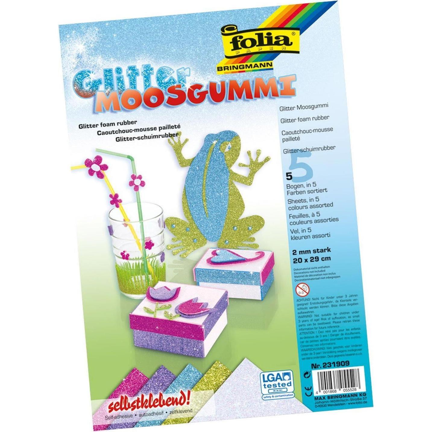 Folia Gommapiuma glitterata