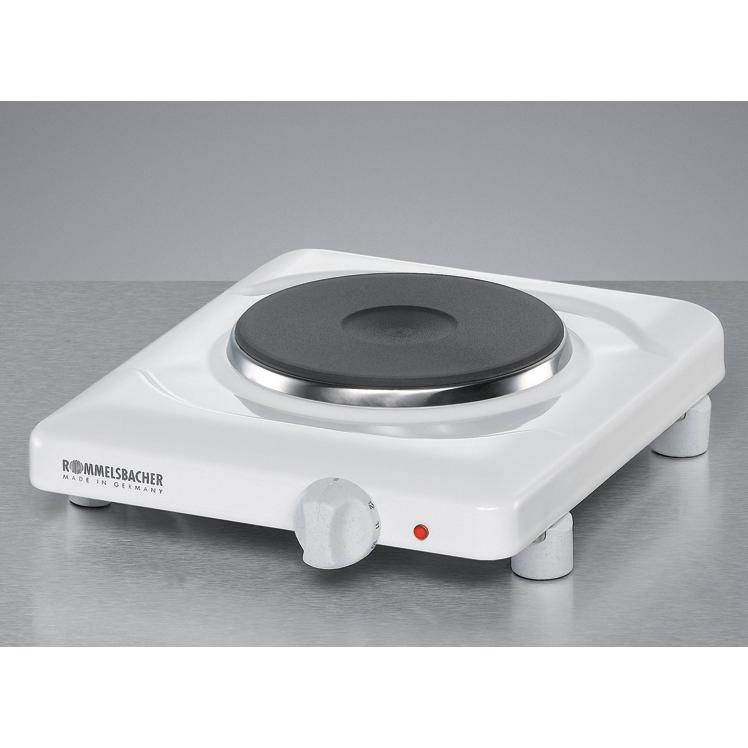 Rommelsbacher THL 1097: Piano Cottura Portatile, Bianco o Nero
