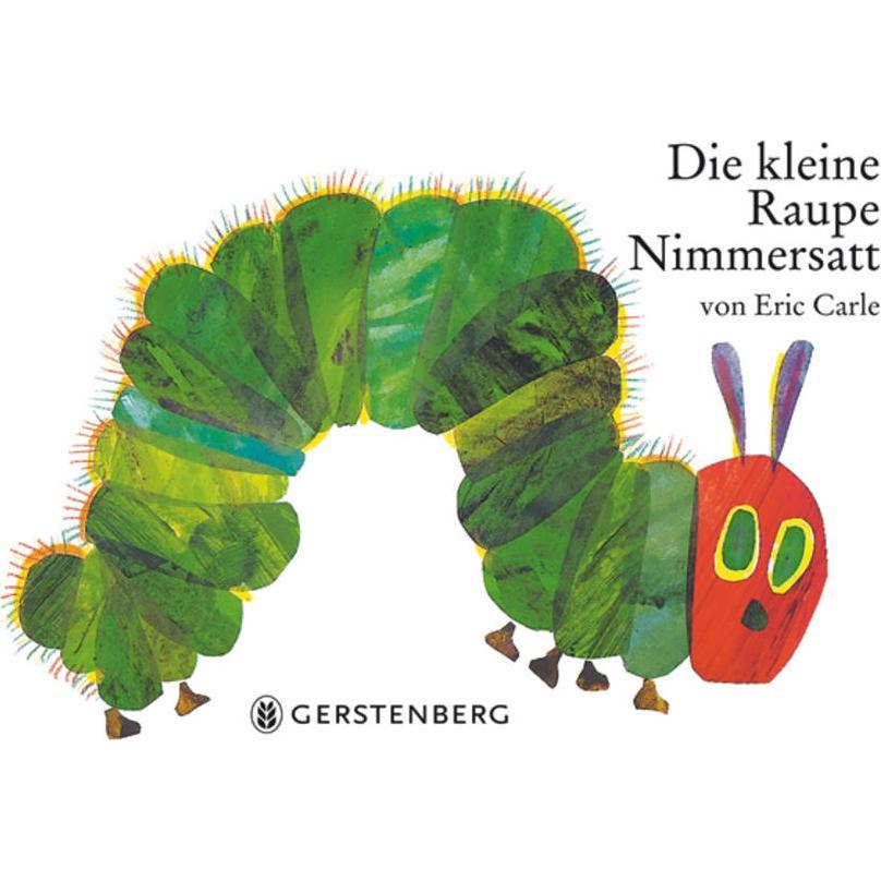 Die kleine Raupe Nimmersatt, Libro per bambini di Carrozza erica