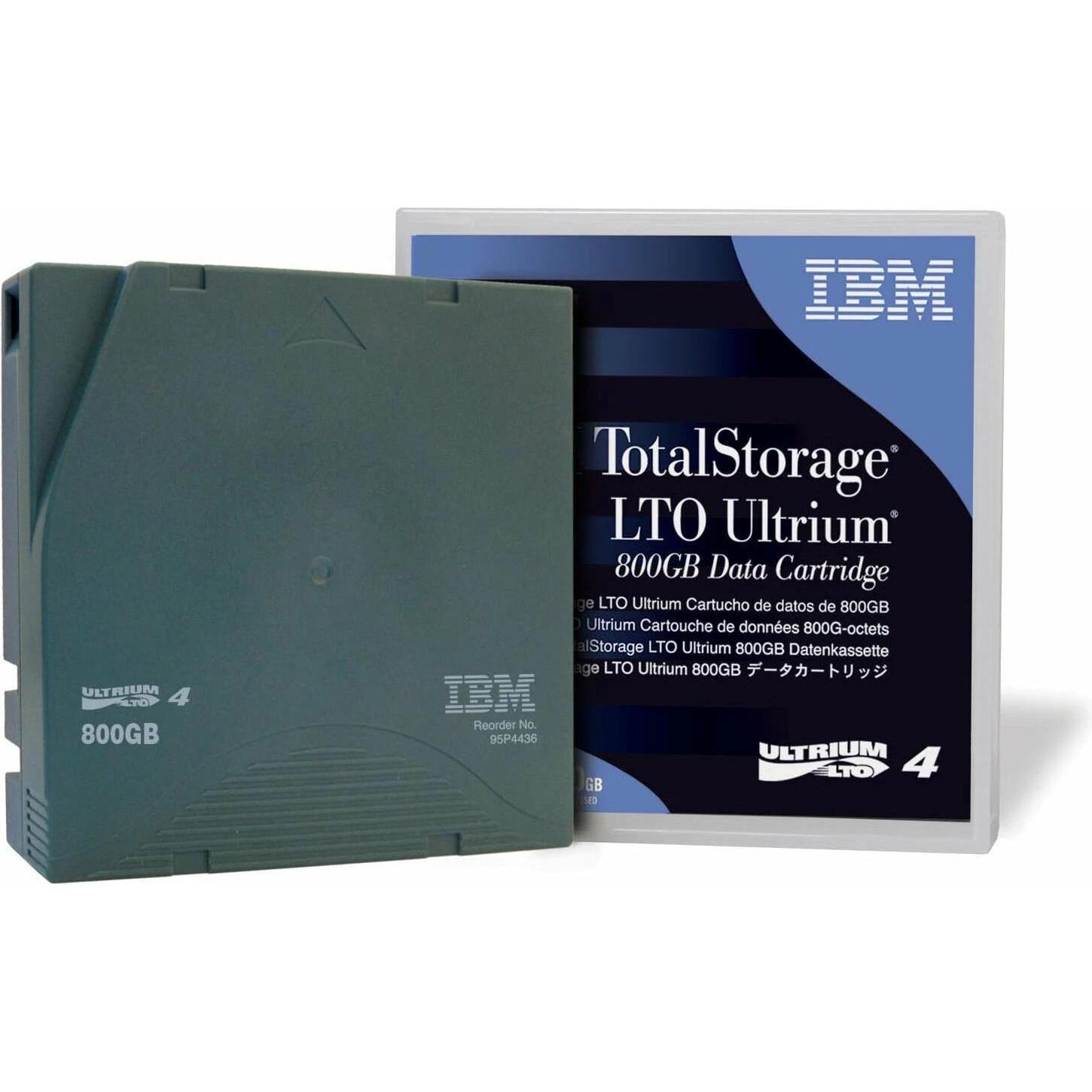 IBM TotalStorage (LTO, 800 GB), Unità a nastro + Cartucce dati