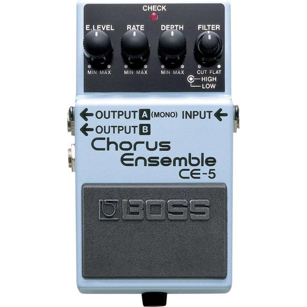 BOSS (Electronics) Chitarra Effetto Chorus CE-5 (Chitarra), Pedale effetto, Blu
