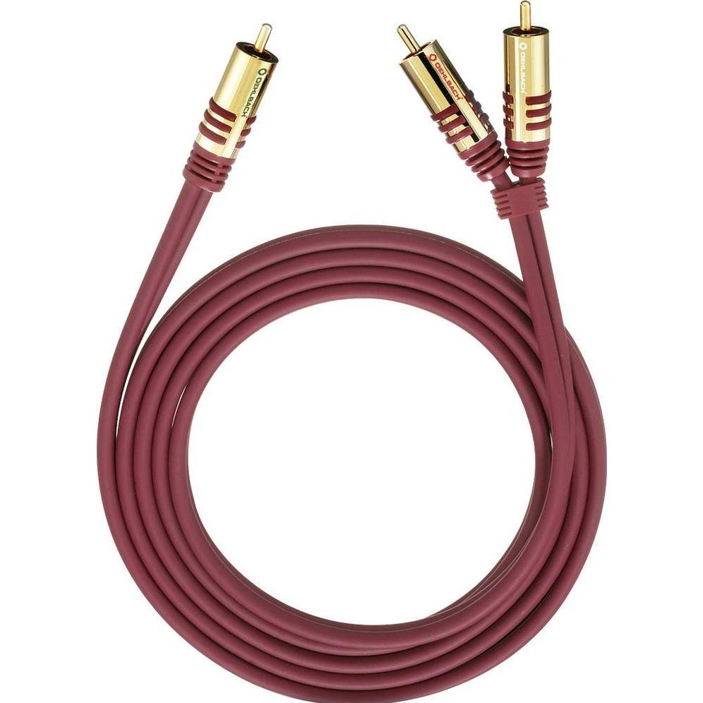 Oehlbach Nf Y-Sub (5 m, Cinch), Cavo audio