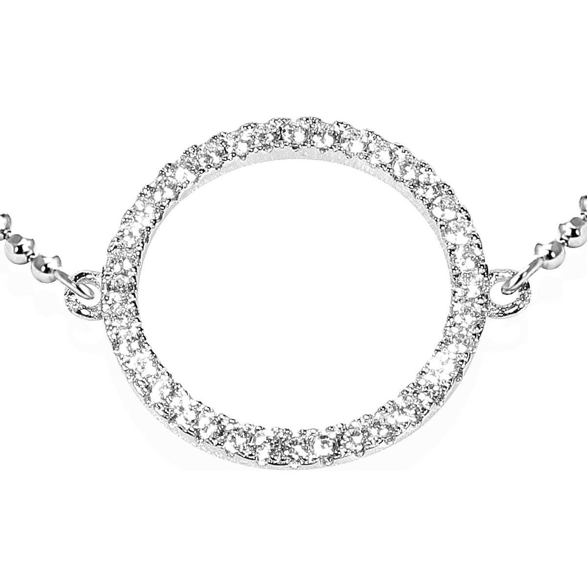 Ailoria, Bracciale Léna, (19cm, Argento) con Pietre Zirconia