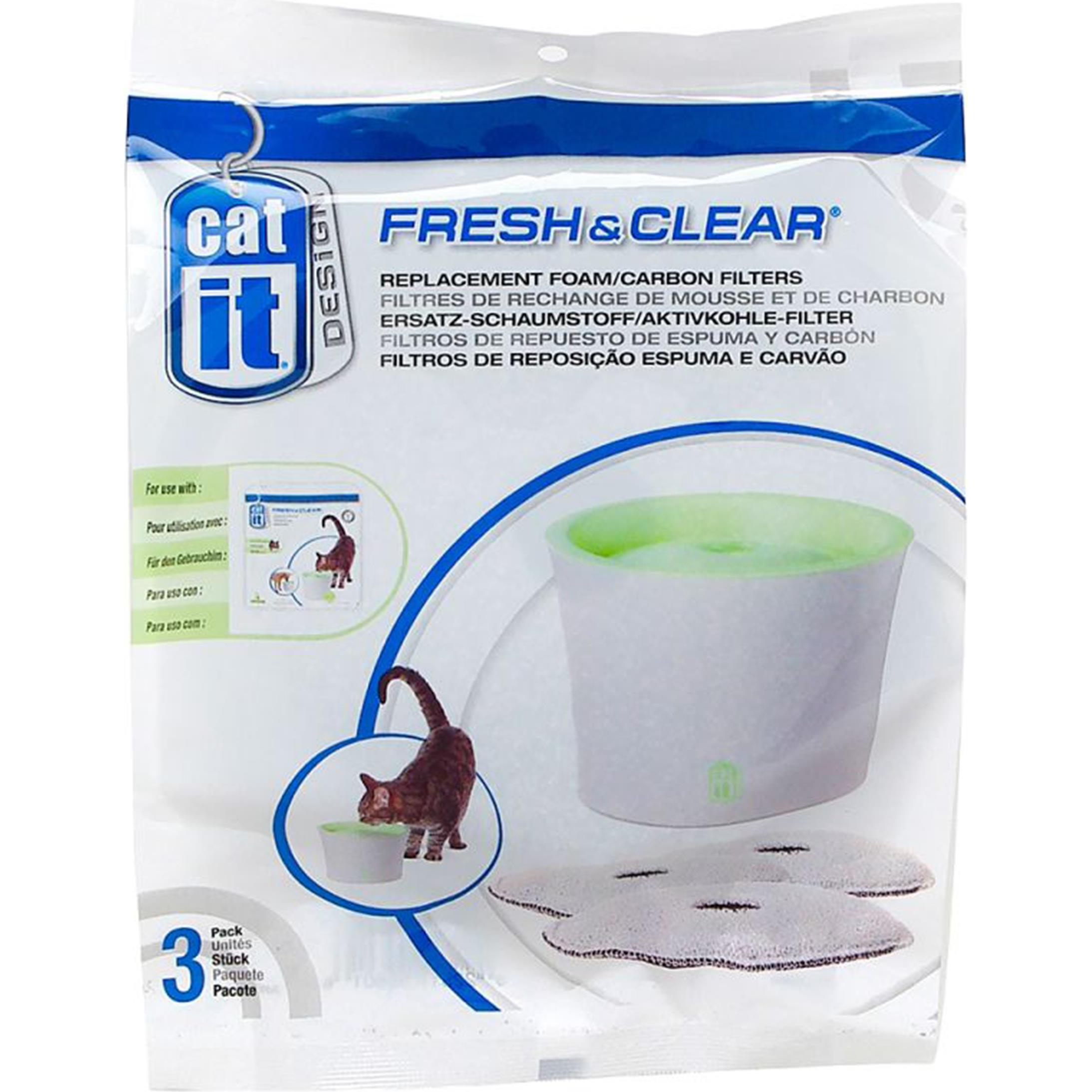 Catit Filtro di Ricambio per Fresh and Clear: Accessori per Fontanelle