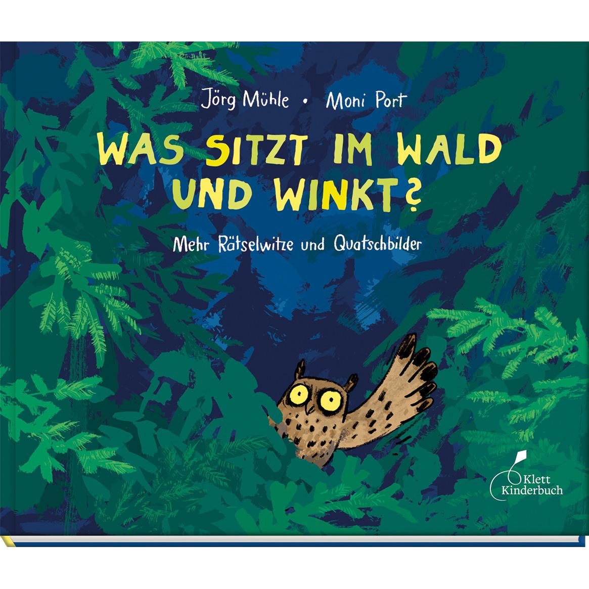 Was sitzt im Wald und winkt? - Libro per bambini di Porta Moni