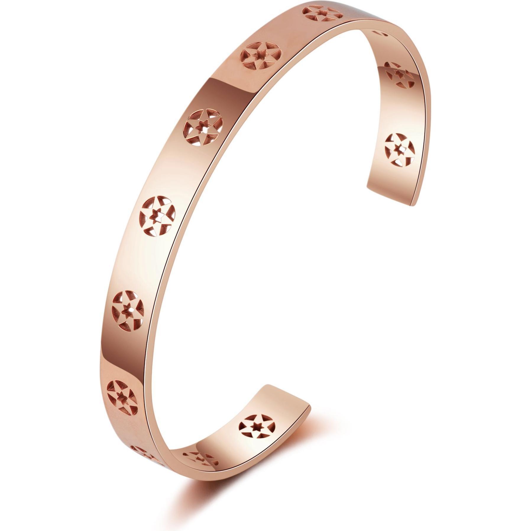Ailoria: Bracciale Armreif in Acciaio Inossidabile (6.40 cm)