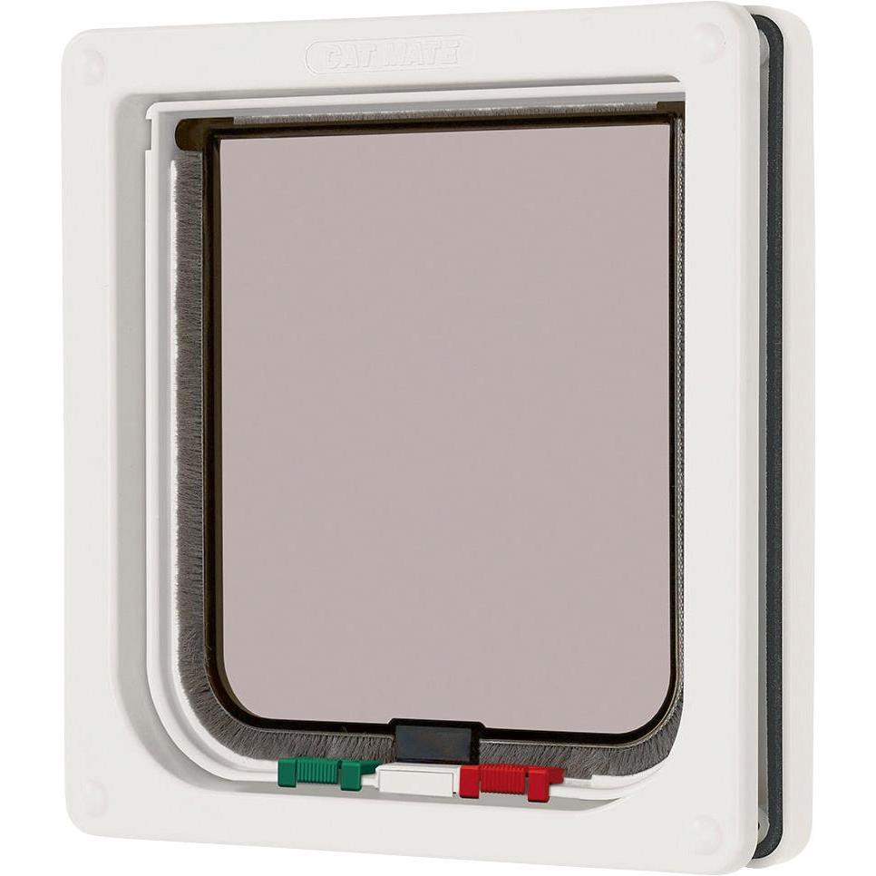 Cat Mate Gattaiola Magnetica 4 Vie Bianca - Zanzariera per Gatti