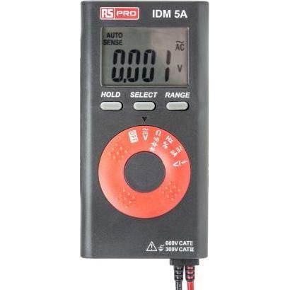 RS PRO Multimetro Digitale IDM5A (CAT III 600V, CAT II)