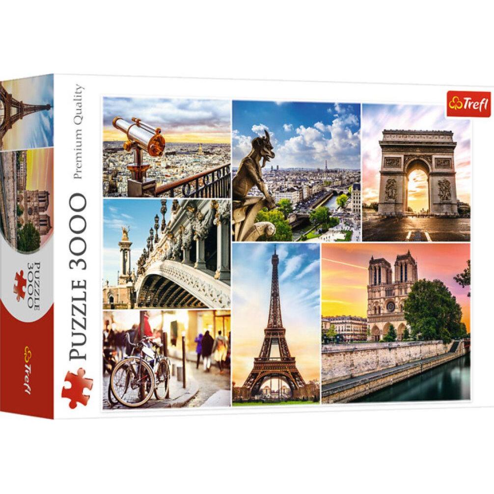 Trefl Collage di Parigi: Puzzle da 3000 Pezzi