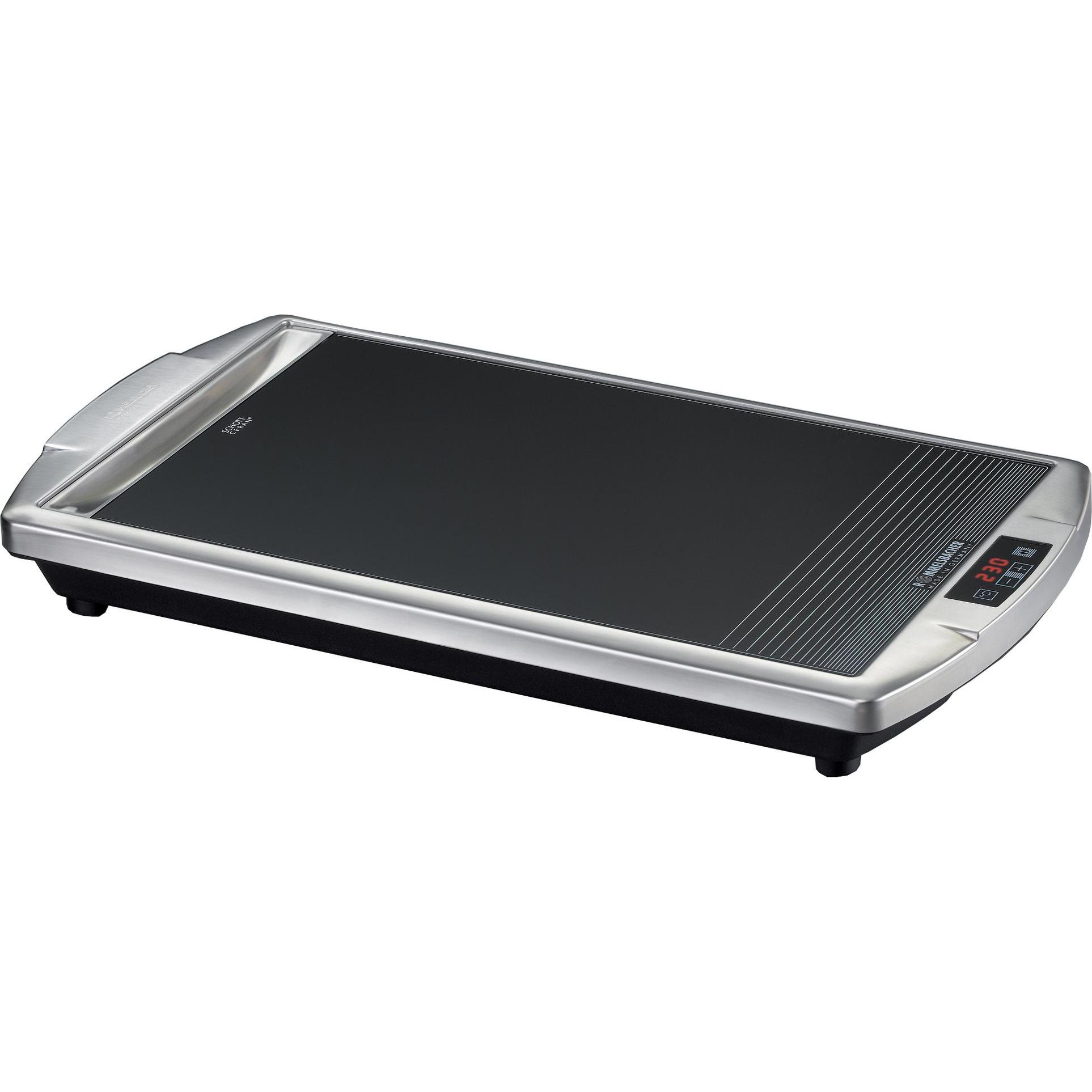 Rommelsbacher CG 2308/TC: Griglia da Tavolo, Nero e Argento