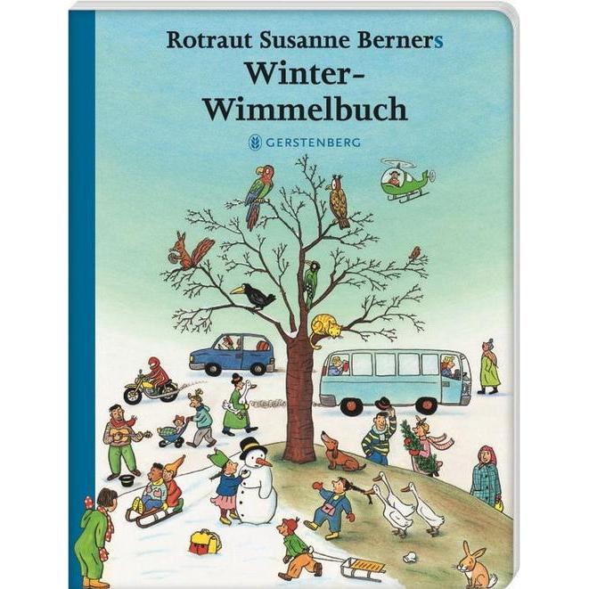 Winter-Wimmelbuch, Libro per bambini di Rosso Signora Susanne Berner