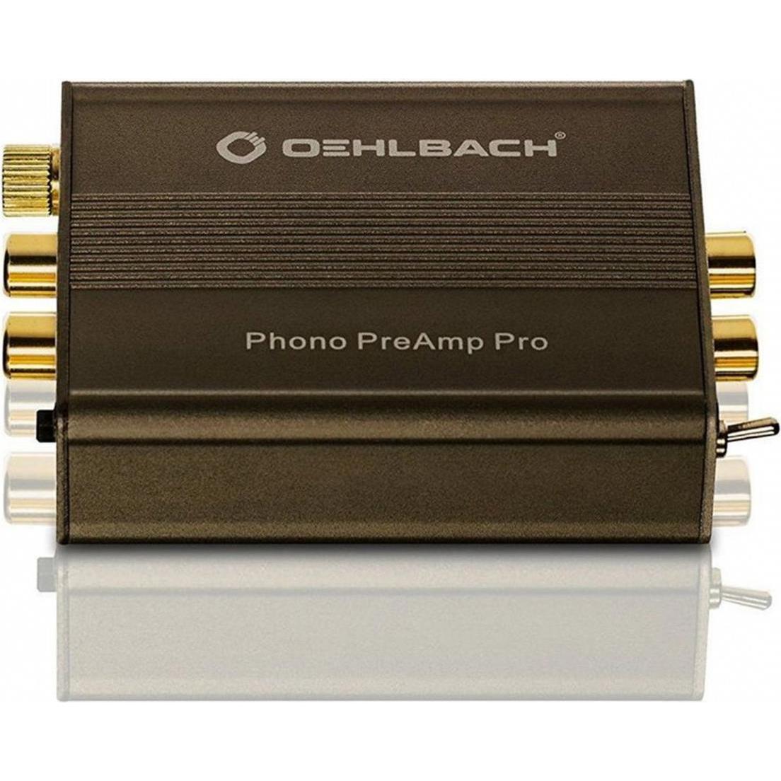 Oehlbach Preamplificatore Phono Pro, Preamplificatore Phono, Nero