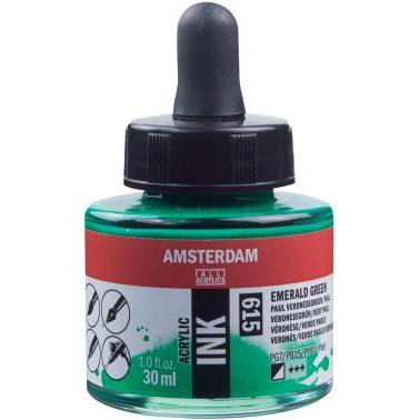 Talens Amsterdam: Inchiostro Acrilico 30 ml (Verde Paul Veronese)